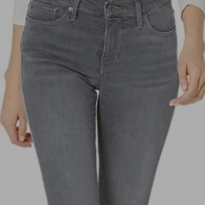 L.L. Bean Brushed Grey Denim Jean's Size 12.